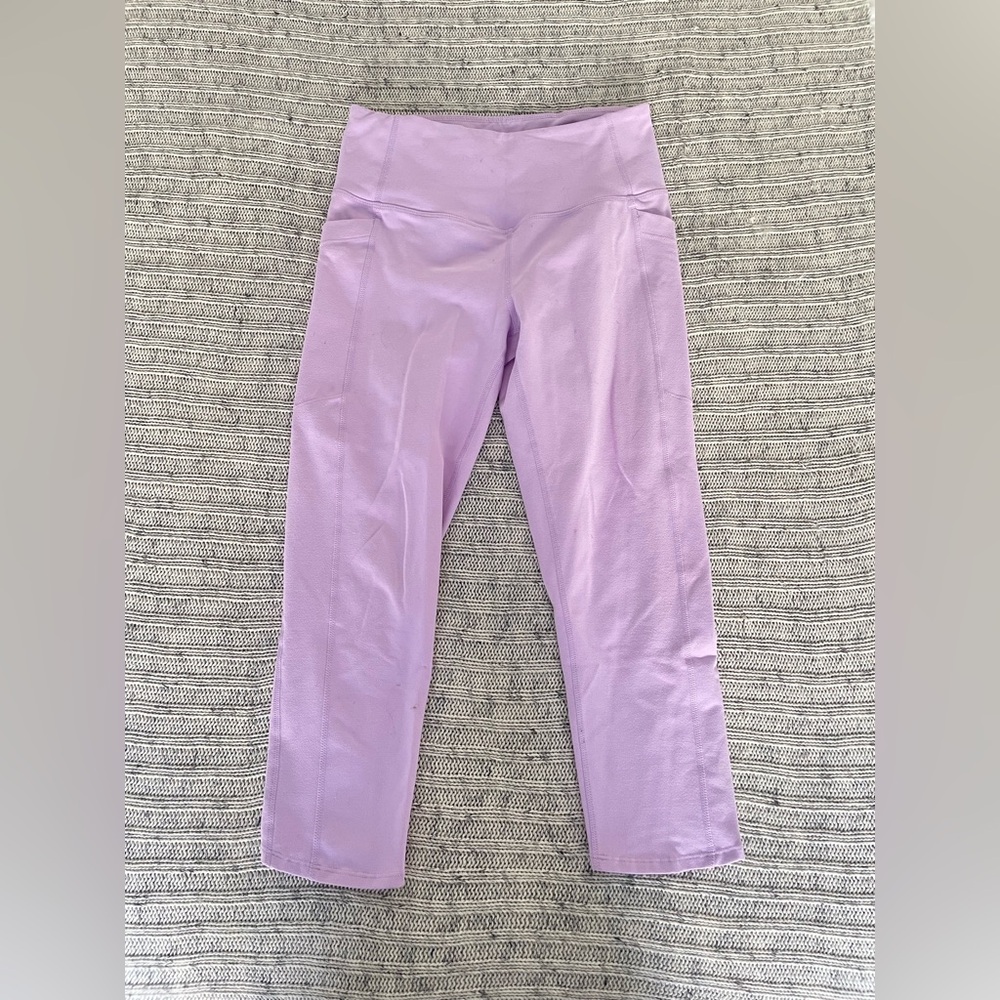 Zella Live In High Waist Pocket Crop Leggings
